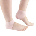 2Pcs Silicone Pad Feet Care Socks Insert Moisturizing Gel Heel Spur Thin Socks with Hole Cracked Foot Care Protectors Cushion - EveryWares