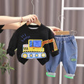 2pcs/set Hooded Pants and Jacket, Kids Sportswear - EveryWares