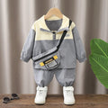 2pcs/set Hooded Pants and Jacket, Kids Sportswear - EveryWares