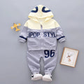 2pcs/set Hooded Pants and Jacket, Kids Sportswear - EveryWares