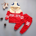 2pcs/set Hooded Pants and Jacket, Kids Sportswear - EveryWares