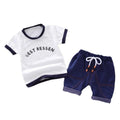 2Pcs/Sets Suit Clothing Children Casual T-Shirt Shorts - EveryWares