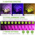 30 - 150 LED USB Grow Light Phytolamp for Plants with Control Full Spectrum Fitolamp Lights Home Flower Seedling Clip Phyto Lamp - EveryWares