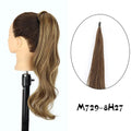 30Inch Synthetic Pony Tail Long Wavy Layered Flexible Wrap Around Fake Pony Tail Hair Extensions Wave - EveryWares