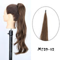 30Inch Synthetic Pony Tail Long Wavy Layered Flexible Wrap Around Fake Pony Tail Hair Extensions Wave - EveryWares