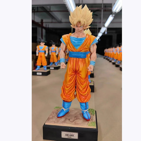 34cm Dragon Ball Z Ultra Instinct Goku Figure Super Saiyan Son Goku Action Figures Pvc Statue Collection Model - EveryWares