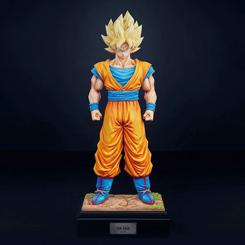 34cm Dragon Ball Z Ultra Instinct Goku Figure Super Saiyan Son Goku Action Figures Pvc Statue Collection Model - EveryWares