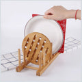 3/6 Layer Bamboo Dish Rack Kitchen Organizer Drying Rack Drainer Storage Holder Kitchen Accessories Organizer Dish Drainer Shelf - EveryWares