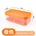 36/72/108 Grids Ice Cube Tray Plastic Ice Cube Maker Lid and Bin for Freezer - EveryWares