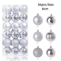 36Pcs Christmas Balls Ornament - EveryWares