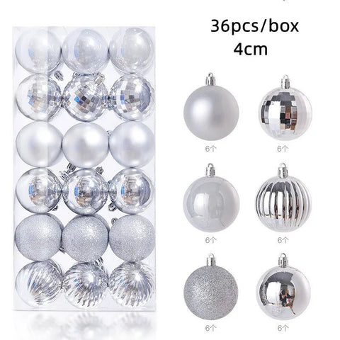 36Pcs Christmas Balls Ornament - EveryWares