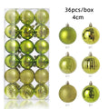 36Pcs Christmas Balls Ornament - EveryWares