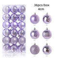 36Pcs Christmas Balls Ornament - EveryWares