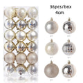 36Pcs Christmas Balls Ornament - EveryWares