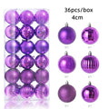 36Pcs Christmas Balls Ornament - EveryWares