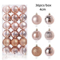 36Pcs Christmas Balls Ornament - EveryWares