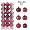 36Pcs Christmas Balls Ornament - EveryWares