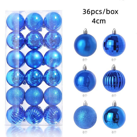 36Pcs Christmas Balls Ornament - EveryWares