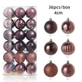 36Pcs Christmas Balls Ornament - EveryWares