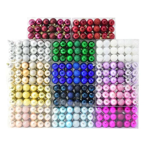 36pcs Christmas Plastic Balls Ornaments - EveryWares