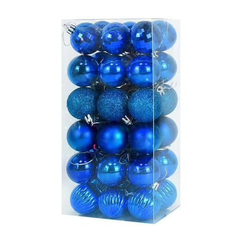 36pcs Christmas Plastic Balls Ornaments - EveryWares