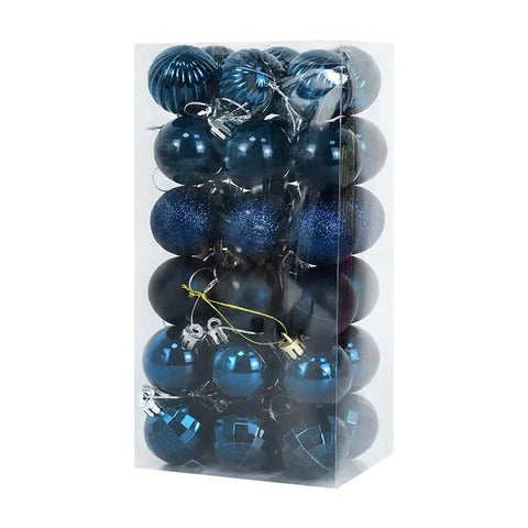 36pcs Christmas Plastic Balls Ornaments - EveryWares