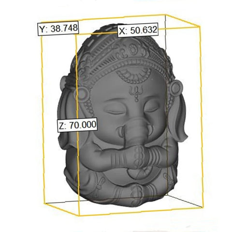 3D Ganesh Soap Candle Mold Silicone Mold for Candle Decorating Resin Epoxy Crafts Gypsum Statue Molds - EveryWares