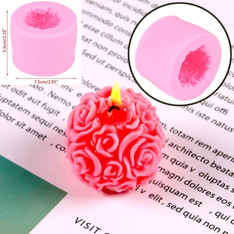 3D Pine Cone Silicone Candle Mold Handmade Aromatherapy - EveryWares