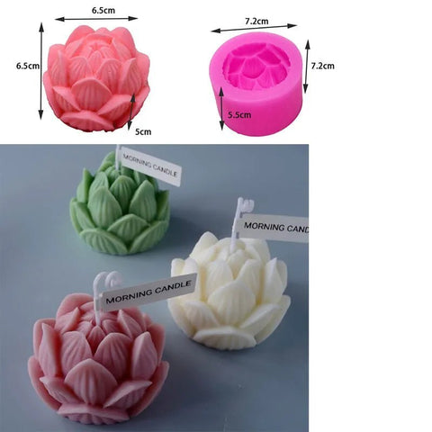 3D Pine Cone Silicone Candle Mold Handmade Aromatherapy - EveryWares