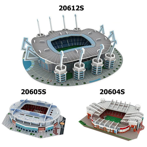 3D Puzzle World Famous Stadiums Miniature Football Field - EveryWares