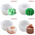 3D Silicone Candle Mold Cactus - EveryWares