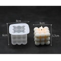 3D Square Candle Molds Soy Wax Silicone - EveryWares