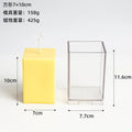 3D Square Column Candle Mold Handmade Candle Making Supplies Wholesale Diy Acrylic Plastic Mold Jar Household Candle Making - EveryWares