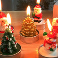 3pcs Christmas Candles, for Decorations - EveryWares