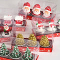 3pcs Christmas Candles, for Decorations - EveryWares