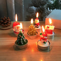 3pcs Christmas Candles, for Decorations - EveryWares