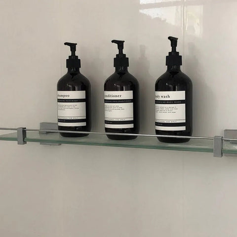 3Pcs Dispenser Bottles for Bathrooms - EveryWares