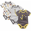 3Piece /Set Newborn Baby Clothes Summer Jumpsuit Tights Female Baby Pajamas And Baby Clothes Set - EveryWares