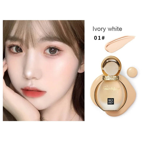 40ML Full Cover Face Base Liquid Foundation Makeup Waterproof Long Lasting Facial Concealer Whitening Cream Korean Make Up - EveryWares