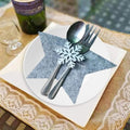 4/8Pcs Christmas Cutlery Holder Knife Fork Covers Table Décor - EveryWares