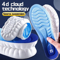 4D Cloud Technology Sports Insoles for Shoes PU Orthopedic Care Insoles - EveryWares