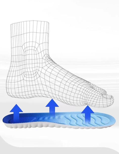 4D Cloud Technology Sports Insoles for Shoes PU Orthopedic Care Insoles - EveryWares