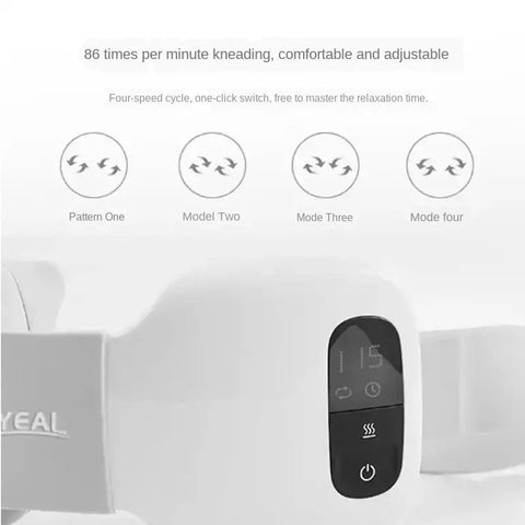 4D Electrical Shiatsu Back Neck Massage Shoulder Body Massager Infrared Heated Kneading Car/Home Massager Wireless and Portable - EveryWares