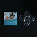 4PCS Magnetic Anti Snoring Silicone Nose Clip Sleeping Aid Apnea - EveryWares