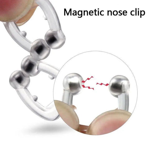 4PCS Magnetic Anti Snoring Silicone Nose Clip Sleeping Aid Apnea - EveryWares