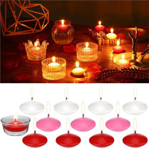 5 Pcs Floating Candles Spherical - EveryWares