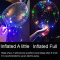 50pc Inflatable Bobo Balloon Transparent Globes Décor Balloons - EveryWares