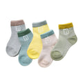 5Pairs/lot Children Socks Cotton Mesh Cute - EveryWares