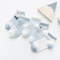 5Pairs/lot Children Socks Cotton Mesh Cute - EveryWares