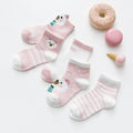 5Pairs/lot Children Socks Cotton Mesh Cute - EveryWares